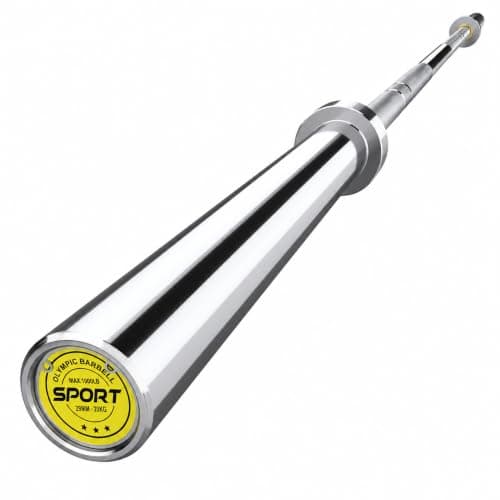 Garvee — Garvee 7ft Olympic Barbell (Needle Bearings + Brass Bushings)