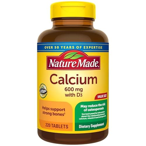 Nature Made — Nature Made Calcium 600 mg + D3 (Carbonate)
