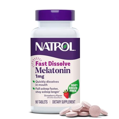 Natrol — Fast Dissolve Melatonin 1 mg (90 tablets)