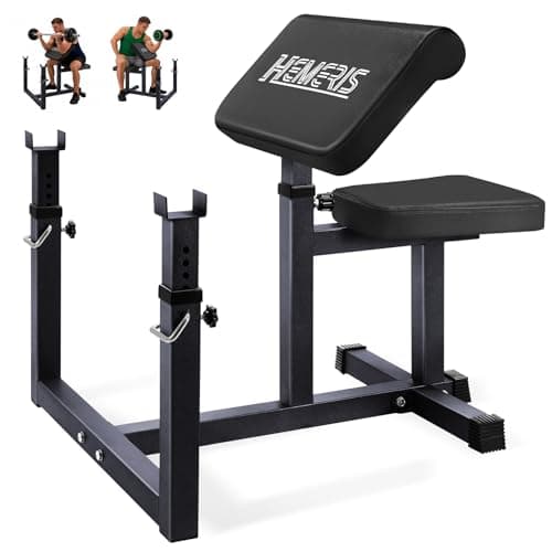 HEMERIS HEMERIS Preacher Curl Bench (6-Position, 450 lb)