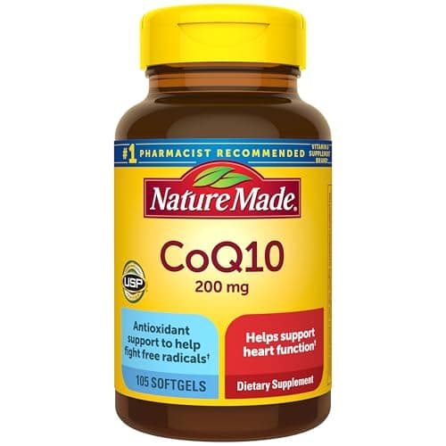 Nature Made — CoQ10 200 mg Softgels (105 softgels)