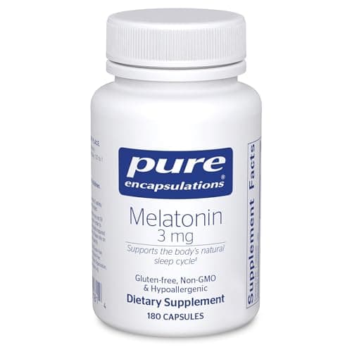 Pure Encapsulations Melatonin 3 mg (180 capsules)