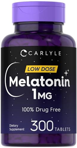 Carlyle Melatonin 1 mg (300 low-dose tablets)