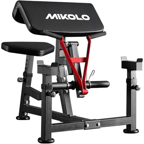 Mikolo Mikolo Plate-Loaded Bicep Curl Machine (2-in-1)