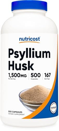 Nutricost Nutricost Psyllium Husk (1,500 mg Capsules)