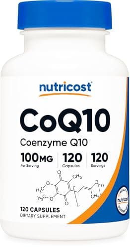Nutricost CoQ10 100 mg (120 vegetarian capsules)