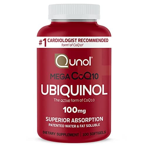 Qunol Mega Ubiquinol CoQ10 100 mg (100 softgels)