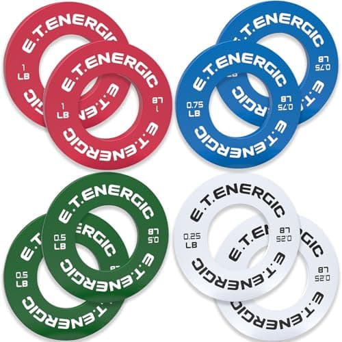 E.T.ENERGIC E.T.ENERGIC Fractional Weight Plates (Set of 8)