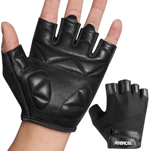 ATERCEL ATERCEL Premium Leather Workout Gloves