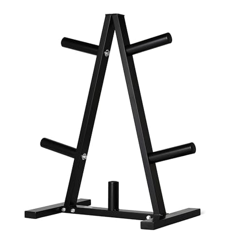 Amazon Basics Amazon Basics Olympic 2-Inch Weight Plate Tree Rack