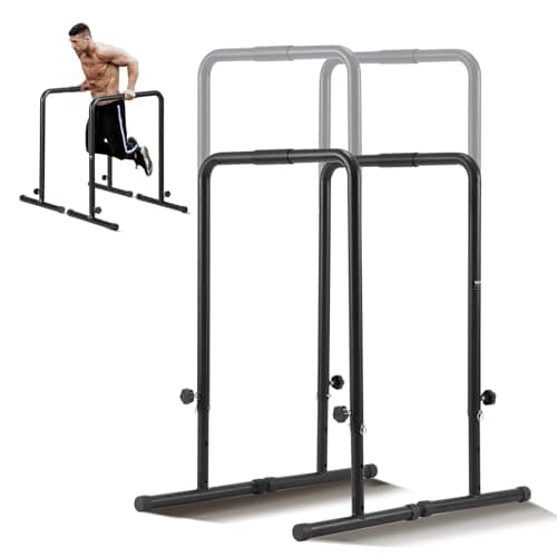 VEVOR VEVOR Dip Bars (440 lb, Adjustable Height)