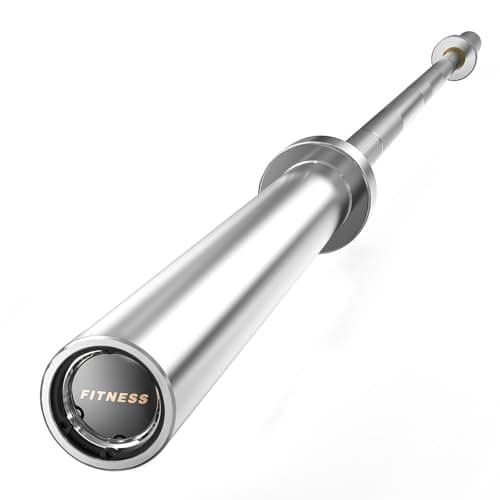 PAPABABE PAPABABE 7ft Barbell, 45 lb Olympic (1000 lb Capacity)