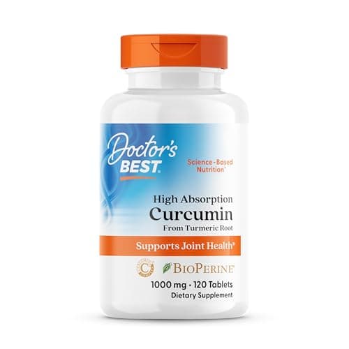 Doctor's Best High Absorption Curcumin C3 Complex with BioPerine, 1000 mg (120 tablets)