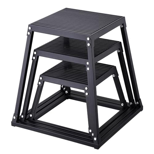 VEVOR VEVOR Steel Plyo Box Set (12/18/24 in)