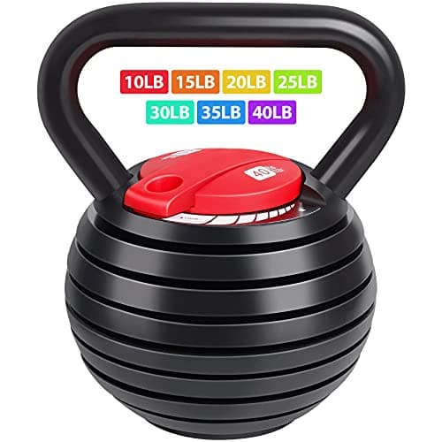 TopMade TopMade Adjustable Cast Iron Kettlebell (10-40 lb)