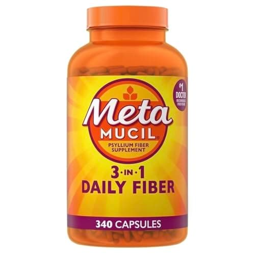 Metamucil Metamucil Psyllium Husk Capsules