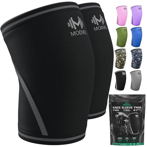 Modvel Modvel 7mm Neoprene Knee Sleeves (USPA/IPL Approved)