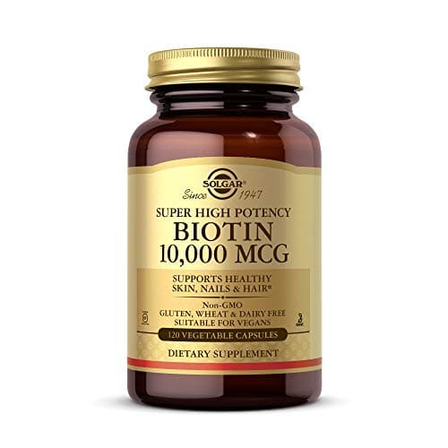 Solgar Biotin 10,000 mcg (120 vegetable capsules)