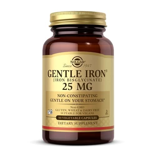 Solgar Gentle Iron 25 mg (90 vegetable capsules)