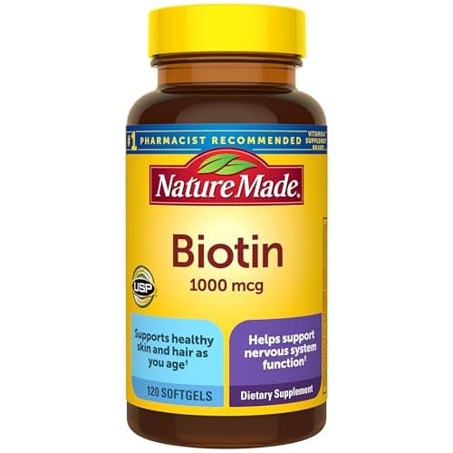 Nature Made — Biotin 1000 mcg (120 softgels)