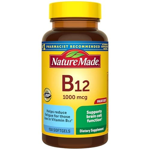 Nature Made Vitamin B12 1000 mcg Softgels (150 count)