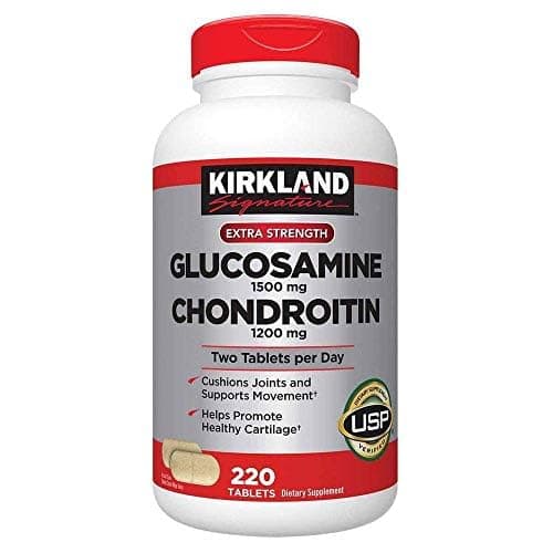 Kirkland Signature Extra Strength Glucosamine 1500 mg / Chondroitin 1200 mg, 220 Tablets