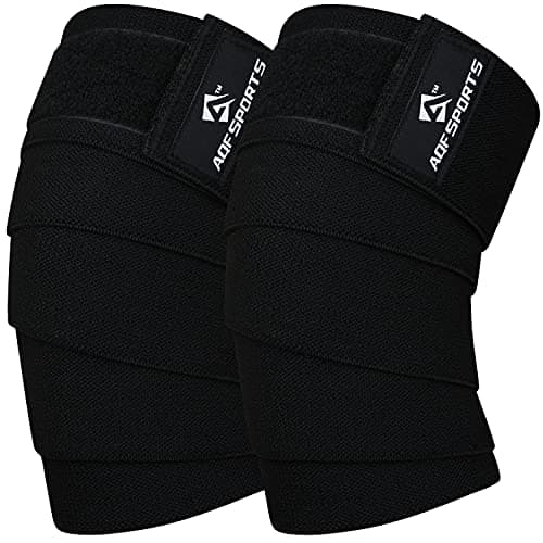AQF AQF Knee Wraps (78-inch, IPL & USPA Approved)