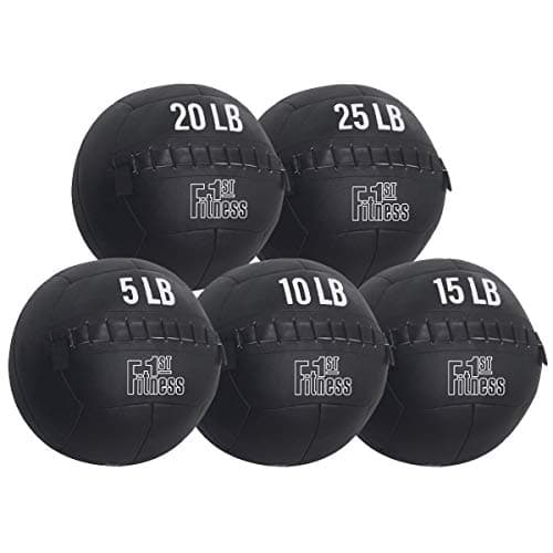 Fitness First Fitness First Grippable Padded Wall Ball (5 lb)