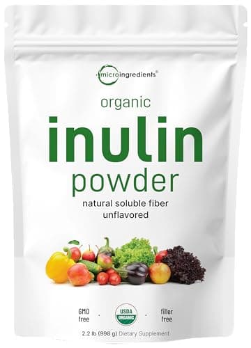 Micro Ingredients Micro Ingredients Organic Inulin FOS Fiber (2.2 lb)