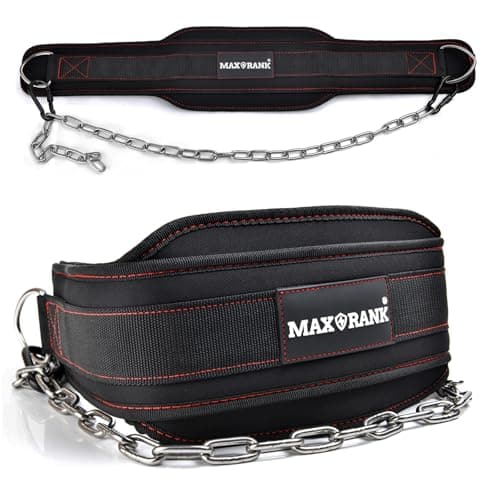 MAXRANK MAXRANK Dip Belt With 37-Inch Chain