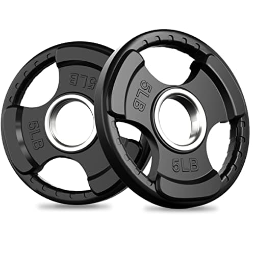 RitFit — RitFit Olympic Rubber Grip Weight Plates (2-inch set)