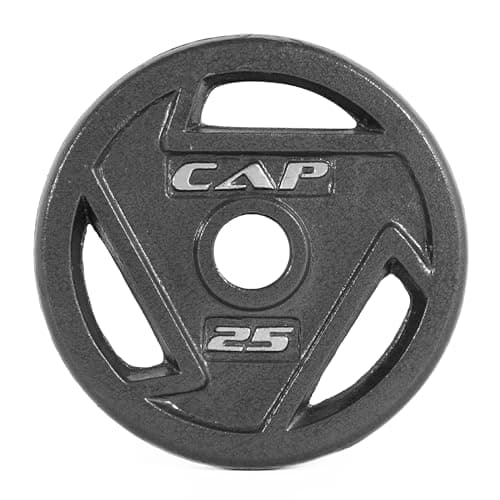CAP Barbell CAP Elite Olympic Cast Iron Grip Plate (25 lb, Single)