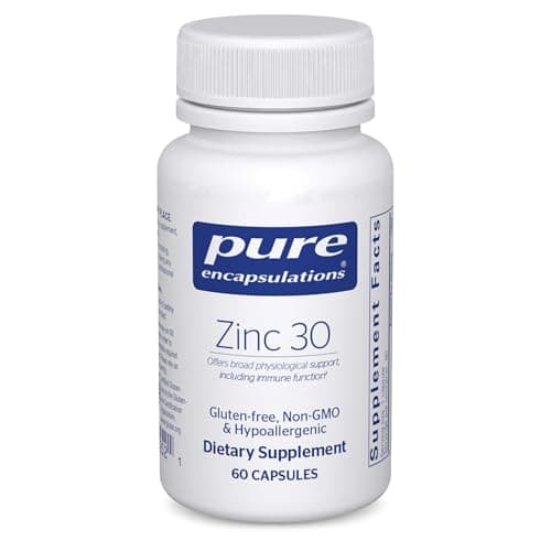 Pure Encapsulations Zinc 30 mg Picolinate (60 capsules)