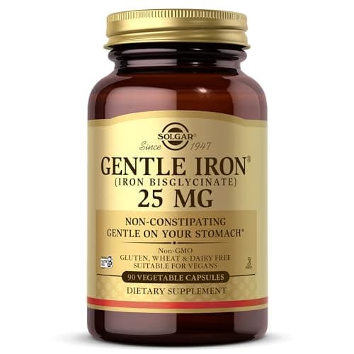Solgar Gentle Iron 25 mg (90 vegetable capsules)