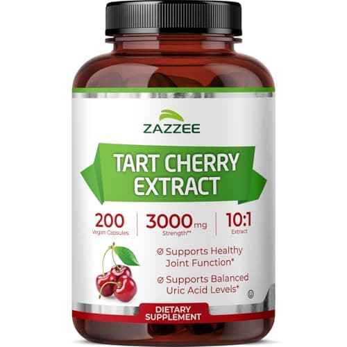 Zazzee Zazzee Tart Cherry 10:1 Extract (200 Capsules)