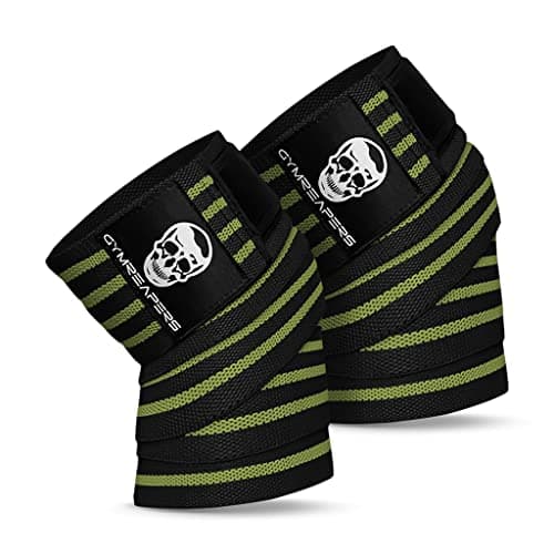 Gymreapers Gymreapers Knee Wraps (72-inch, with Strap)