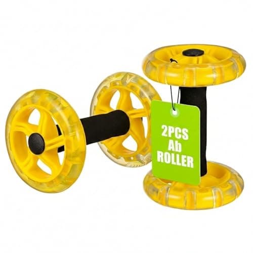 Kisangel Kisangel Dual Ab Roller Wheel Set