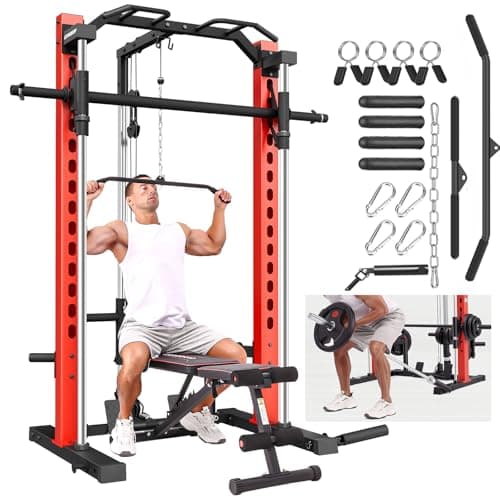 OPPSDECOR OPPSDECOR All-in-One Adjustable Smith Machine