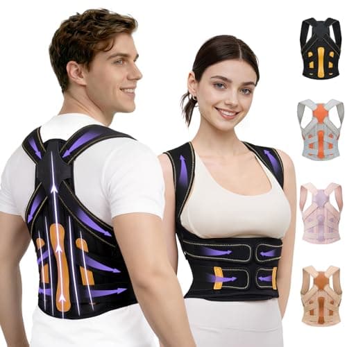 Kepwaa Kepwaa Full-Back Posture Corrector with Support Rods