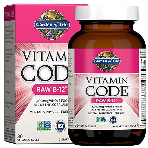 Garden of Life Vitamin Code RAW B-12 1000 mcg (30 capsules)