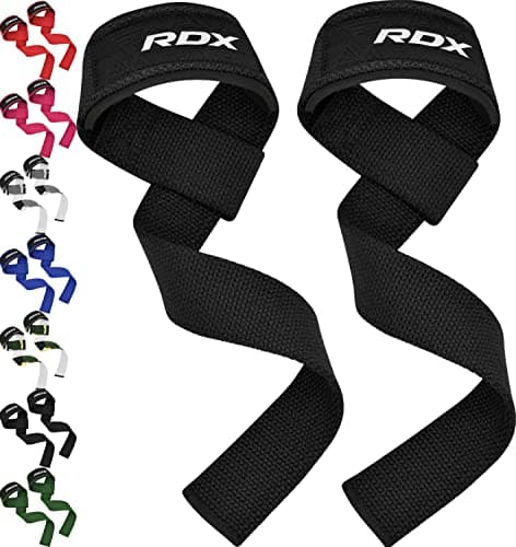 RDX RDX 100% Cotton Padded Lifting Straps