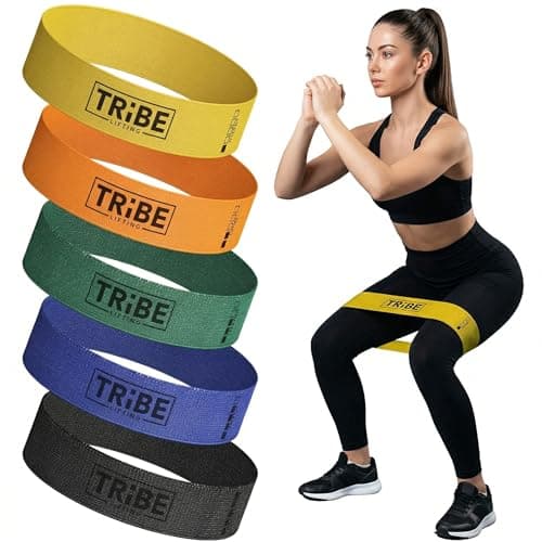 Tribe Fabric Resistance Bands (5-Band Set)